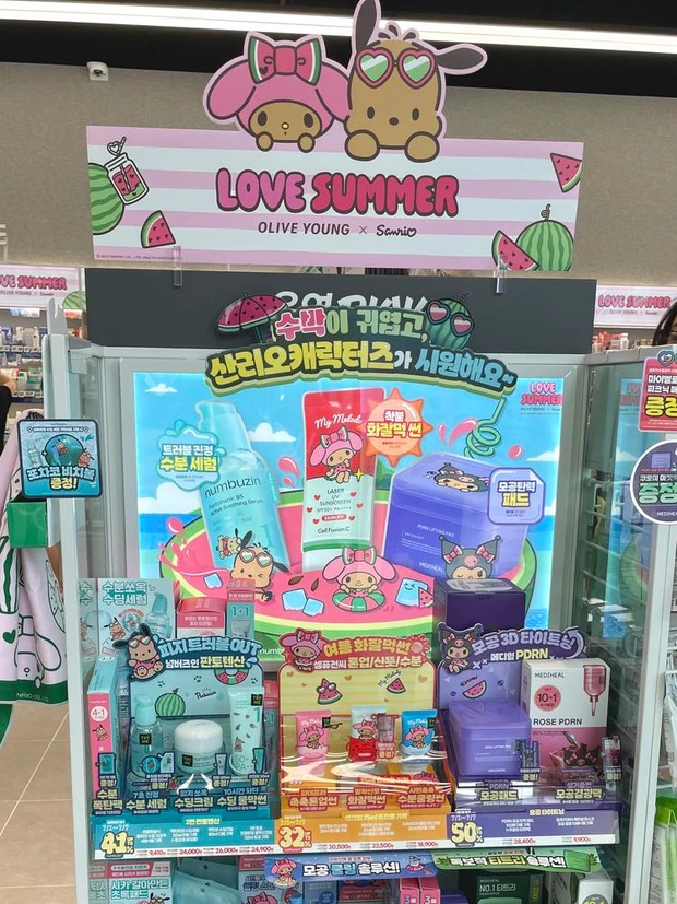 【オリーブヤング×サンリオ】テーマは『ラブサマー(Love Summer)』