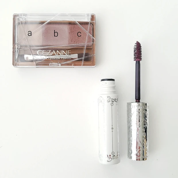 【How to 紫眉】イエベにもハマる？！セザンヌ×ジルスチュアートの人気眉コスメでメイクしました♡_6