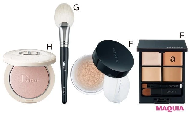 コスメデコルテ コンシーラー トーンパーフェクティング パレット使い方paku☆chan