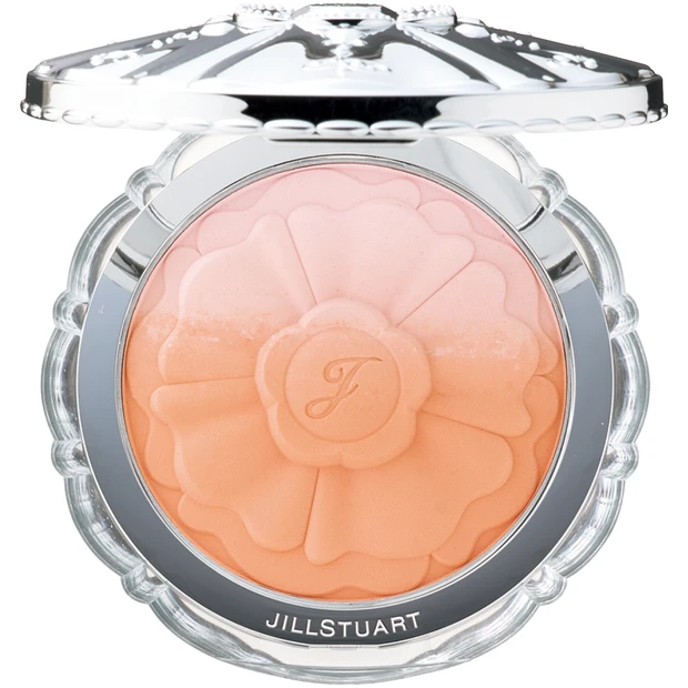 マキア MAQUIA 2026年4月号表紙 堀田真由さんメイク ジルスチュアート　パステルペタル ブラッシュ 07