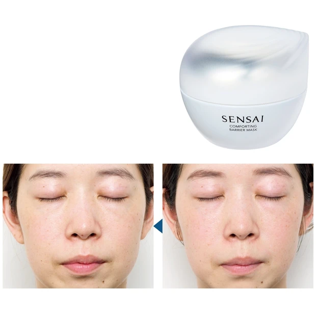 赤み、シミ、たるみにも…！SENSAIのバリアマスクでどこまで復活できる…