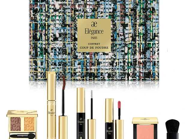 冬の洗練メイクを叶えるエレガンスのホリデーコフレ【クリスマスコフレ2025】