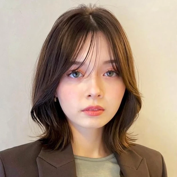 ボブ　ヘア　髪型　ヘアスタイル　大人　30代　40代