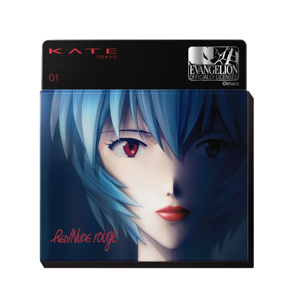 「綾波レイ、はじめての口紅」KATE×エヴァンゲリオンのコラボリップが11/4Web予約開始・発売は来年2月_3_1