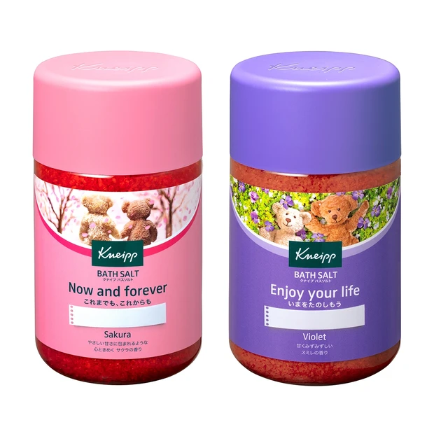 クナイプ バスソルト サクラの香り クナイプ バスソルト スミレの香り