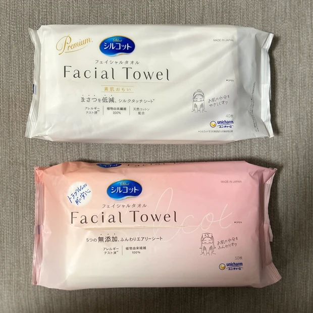 【肌ケア】シルコット フェイシャルタオル