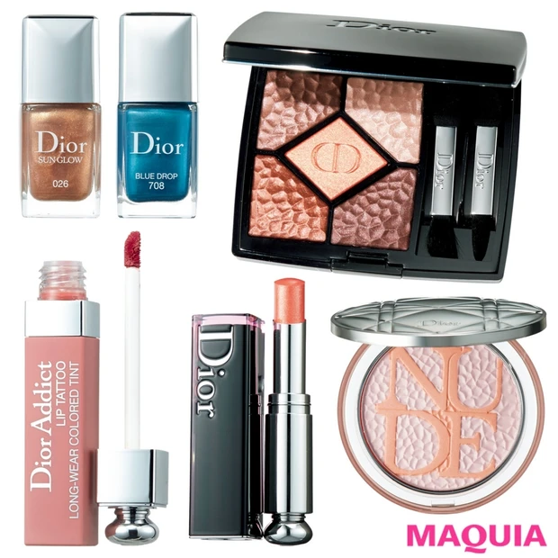 ディオールの夏新色を一気見せ! 今季は官能的なアースカラーコスメが主役