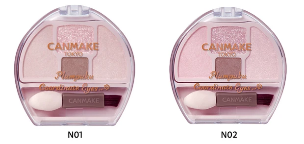 2025年「@cosme TOKYO」で売れたコスメランキング2位　 キャンメイク プランぷくコーデアイズNeo 