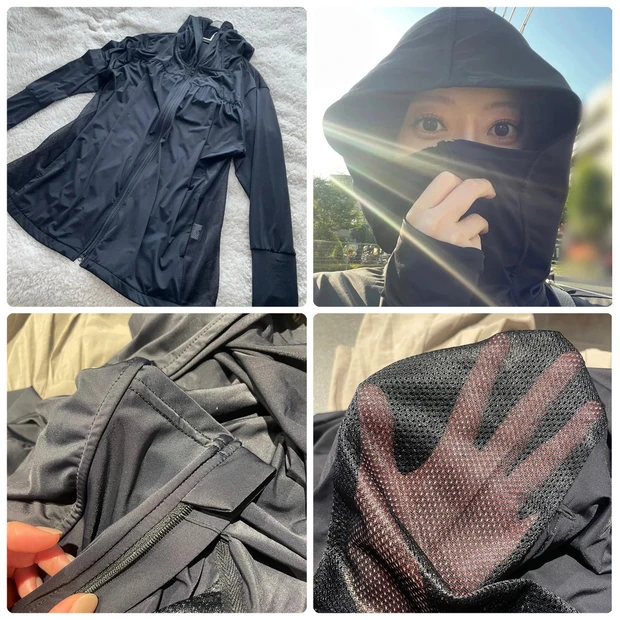 涼しい＆おしゃれ】Mukiiの「UVカットパーカー」で日焼け防止