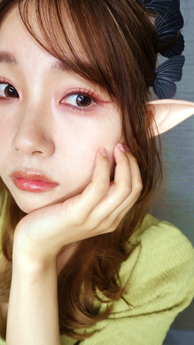 エルフメイク　妖精メイク