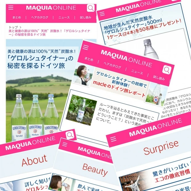 明日プレゼントキャンペーン締切！美と健康の源100%“天然”炭酸水「ゲロルシュタイナー」現地取材しました。