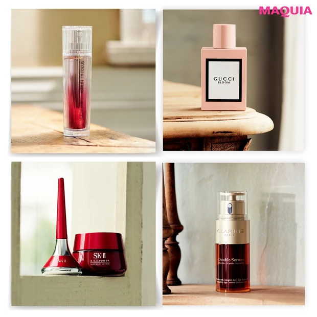 GUCCIのフレグランス、クラランスの美容液etc...注目の新作やリニ…