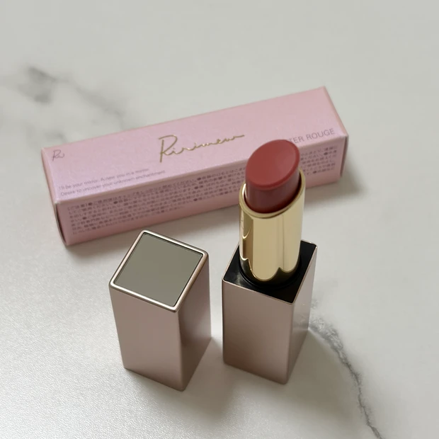 ミラー付き!上品ピンクカラーリップ♡【Ririmew バタールージュ】_2
