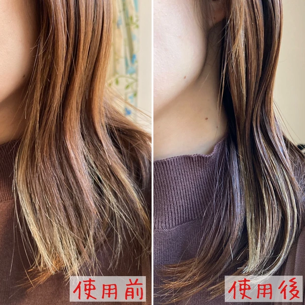 こんなヘアオイル初めて♡♡
【いち髪史上初!!シェイクして使う4層構造の導入美容液inオイル】_4