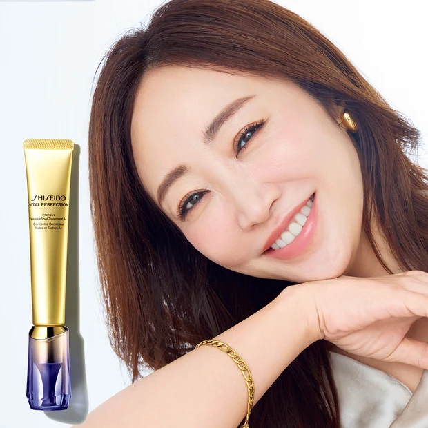 神崎恵×SHISEIDO新生リンクルリフト「明るく笑える今の肌が好き!」