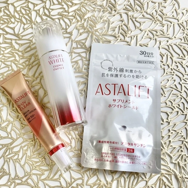 【目指せ美白肌】アスタリフトの美白美容液と飲む日焼け止めで紫外線対策♡_2