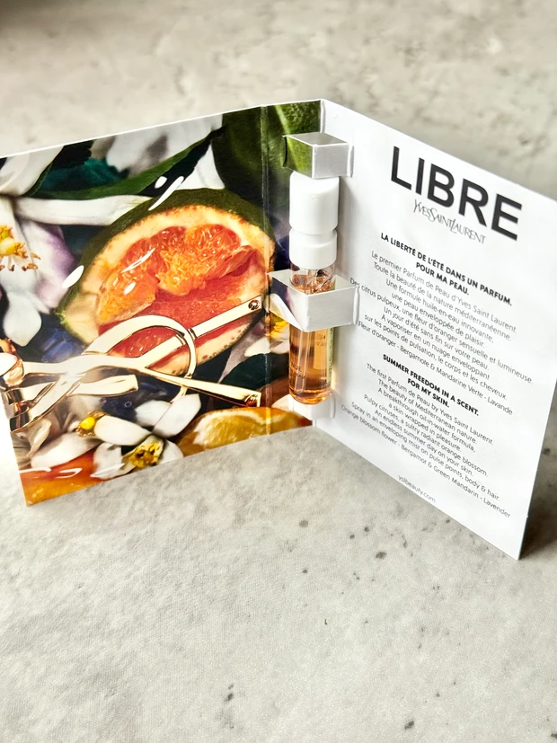 イヴ・サンローラン 香水 付録 リブレ マキア MAQUIA