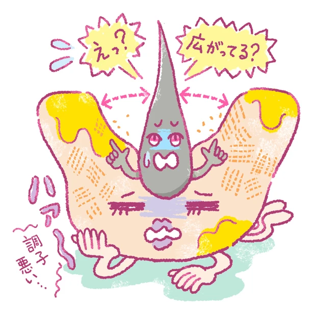毛穴 開き