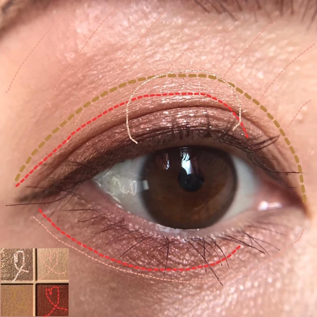 ベージュトーンアイシャドウ03アンティークベージュ