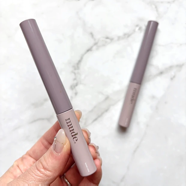 Qoo10メガ割おすすめ「mude インスパイアスキニーブロウカラ」