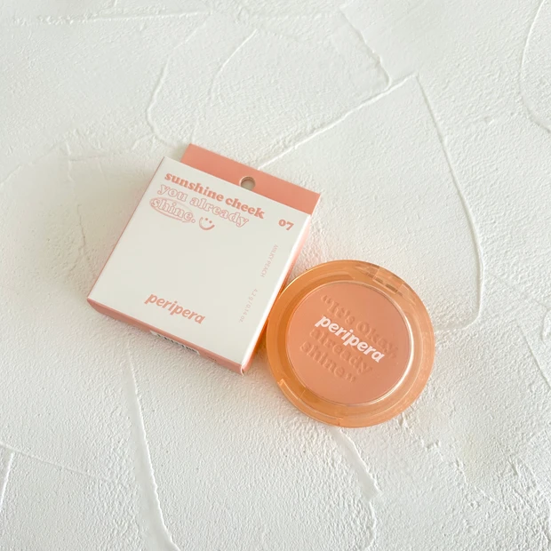 ペリペラ ピュア ブラッシュド サンシャインチーク パッケージ