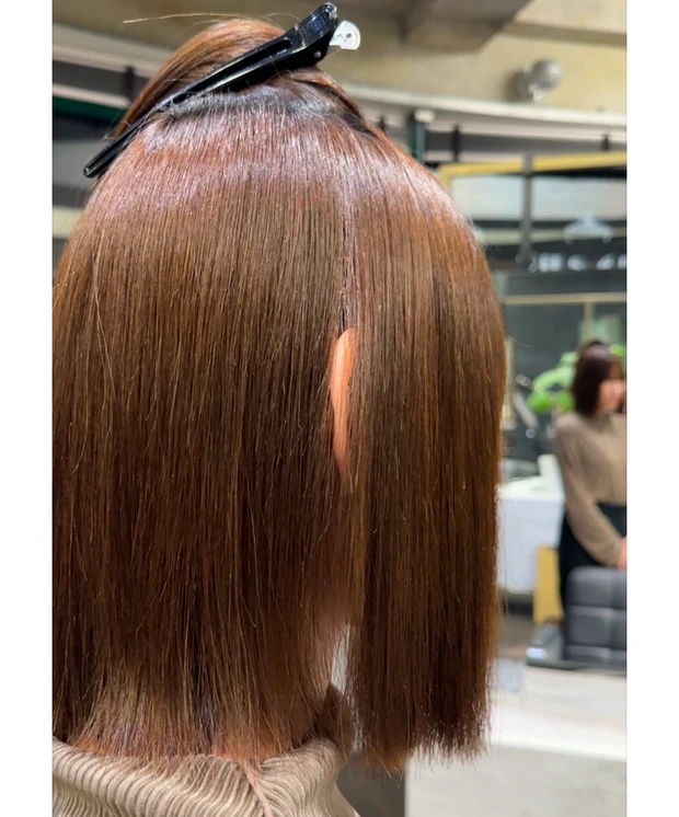 ボブヘアスタイルにはワンカールパーマ、ストレートパーマがオススメ❗️表参道美容師が徹底解説❗️_3_2