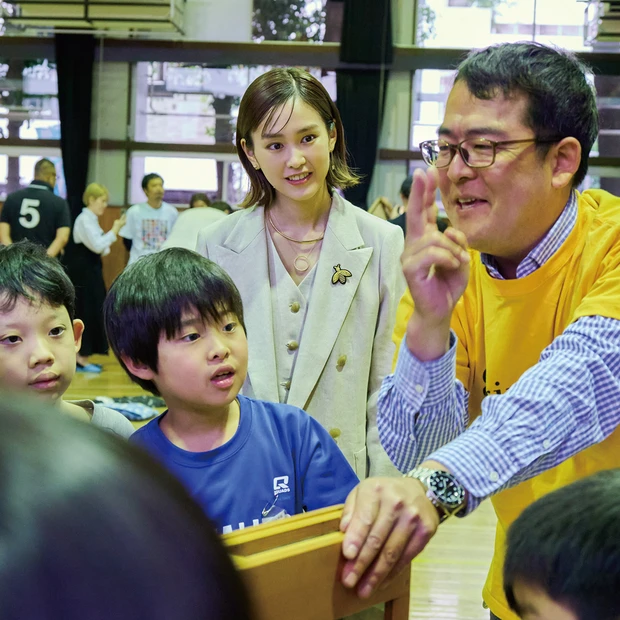 桐谷美玲さん with 「ゲラン BEE SCHOOL」開講⑤