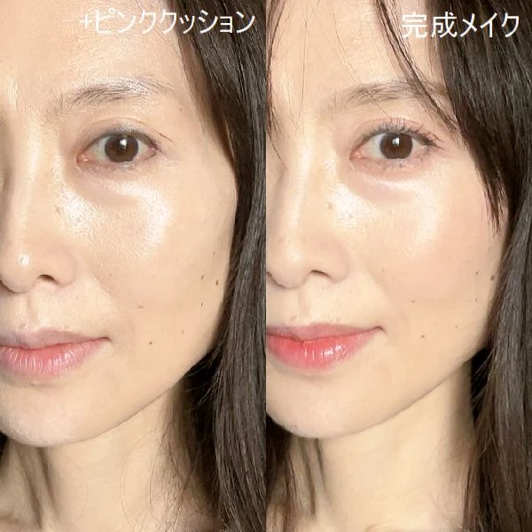 「hince カバーマスターピンククッション」のスウォッチ