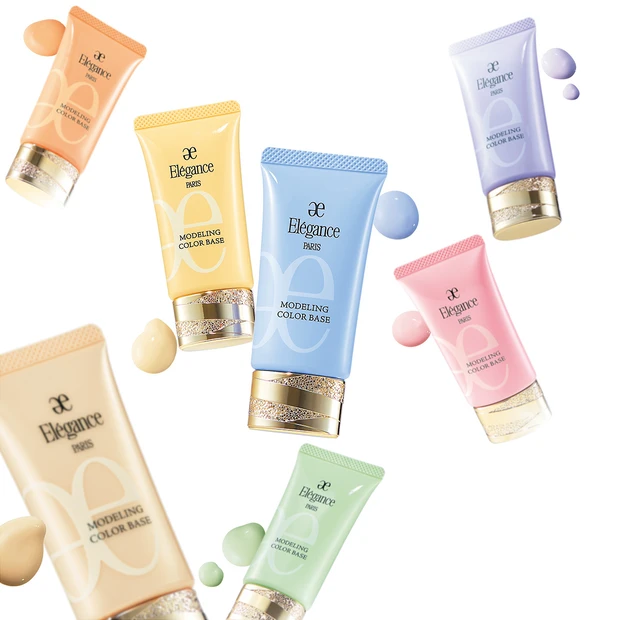 今日の私に寄り添い、肌の色を補正【エレガンスの新下地】でなりたい自分を手…