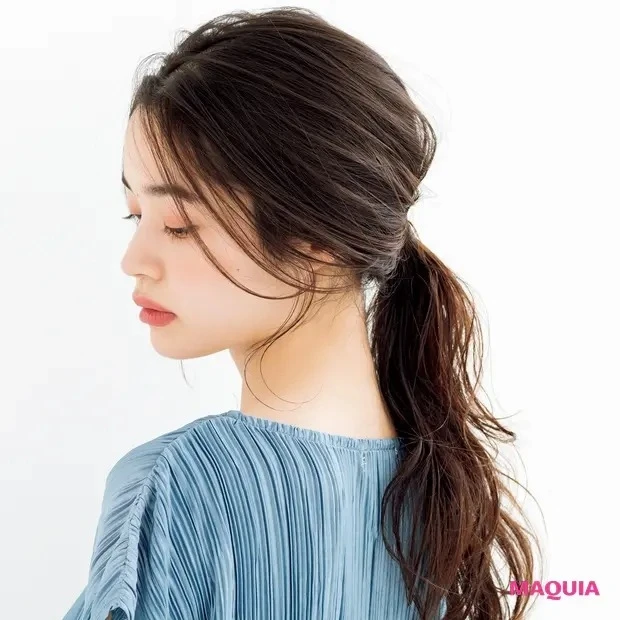 ひとつに束ねて「うねうね見え」解消