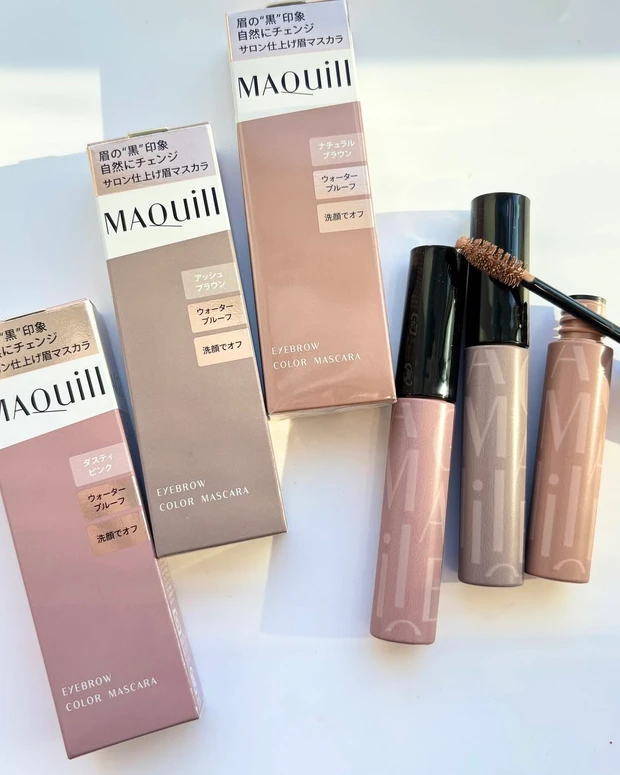 マキアージュ 新作 「アイブロウカラーマスカラ」