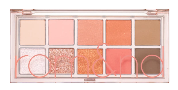 イエベ春　ロムアンド　rom&nd　ベターザンパレット　08 ピーチダリアガーデン