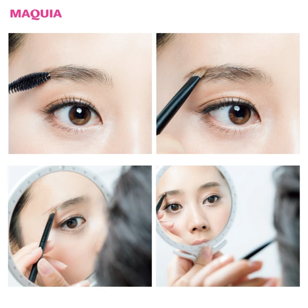 眉を左右対称に描けません... アイブロウは力を抜くのが美人顔への近道！