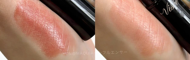 発売前から話題!Visseのネンマクフェイクルージュのイエベ向きカラー3色をスウォッチ💄✨_5