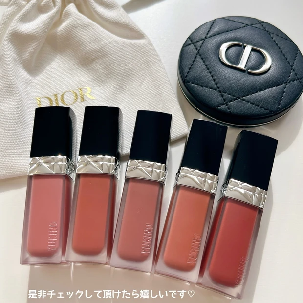 【MAQUIAインフルエンサーのオッス!押しコス】9月2日新色追加発売★Dior「ルージュディオールフォーエヴァーリキッド」新色既存色徹底比較!_8_2