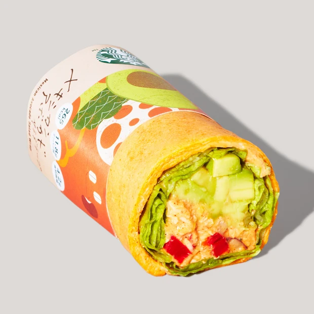 スターバックス　メキシカンアボカド サラダラップ