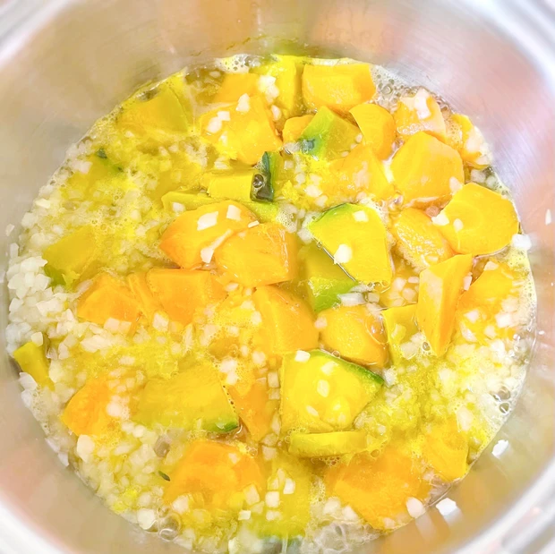 [ちかカフェ]夏のご自愛美容に作るかぼちゃスープ_2