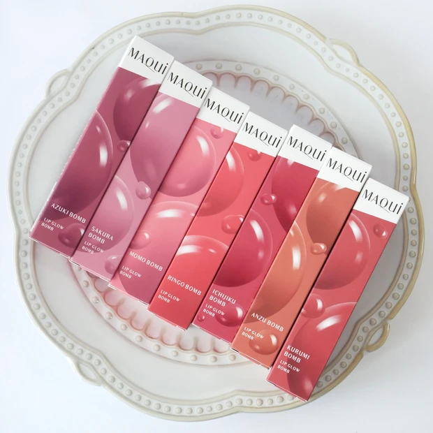 マキアージュ 新作 リップグロウボム ティント イエベ ブルベ