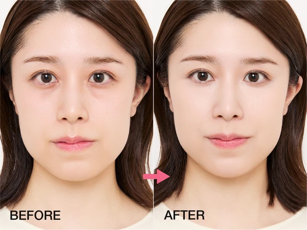 マキアインフルエンサー Naruminさん BEFORE➡AFTER プチプラコスメ お悩み カバーメイク ベースメイク クマ 目の下のクマ 2026春新作