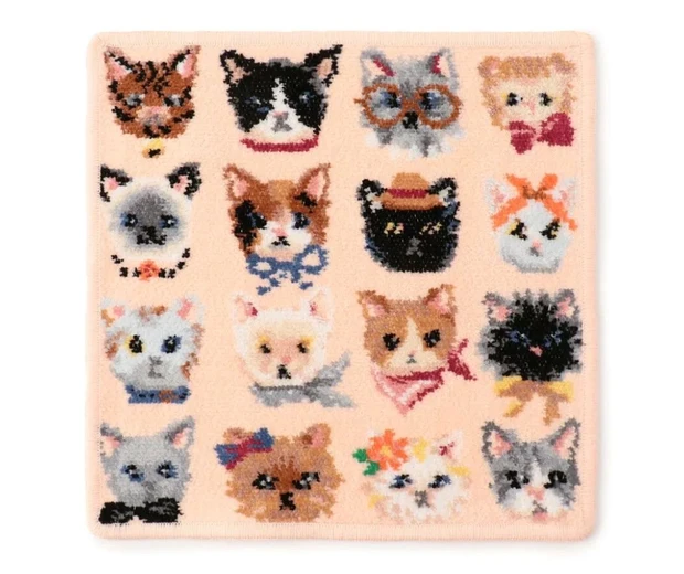 ハンカチ プレゼント おすすめ タオル フェイラー FEILER ラブラリープリティキャッツ ハンカチ