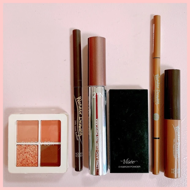 【マスクメイク】メイクアレンジ3パターン♡脱！マンネリメイクで毎日のメイクを楽しく♪（カラーアイライナー/まつげ強調/カラーアイブロウ）_3_2