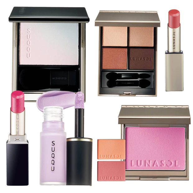 【2026年春】「スック」「ルナソル」の新作＆新色コスメを紹介！アイシャドウやリップの限定色が登場