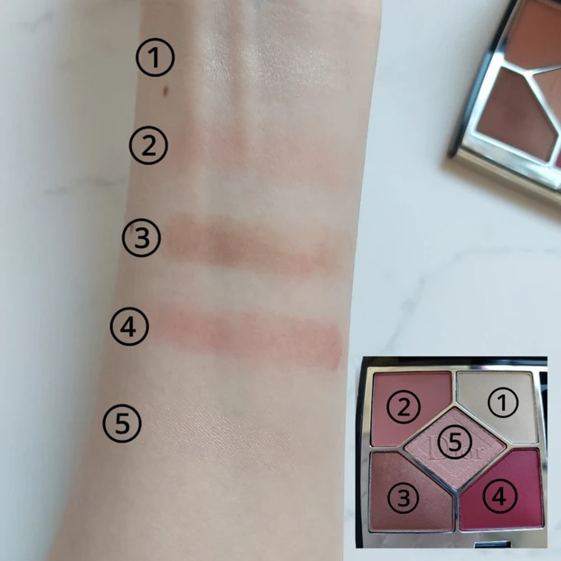 一重のよさが際立つカラー｜DIOR サンククルールクチュール 709アイコニックミューズが可愛すぎるので要チェック！_1_2