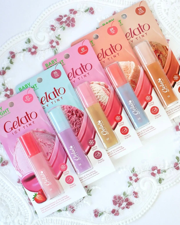 タイコスメ・ベイビーブライト 新作 ジェラート発想ティント