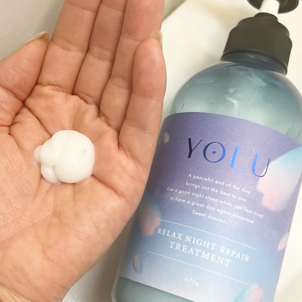 気になる髪の乾燥に！人気のYOLUから新登場「サクラナイトシリーズ」使ってみました！_3_2
