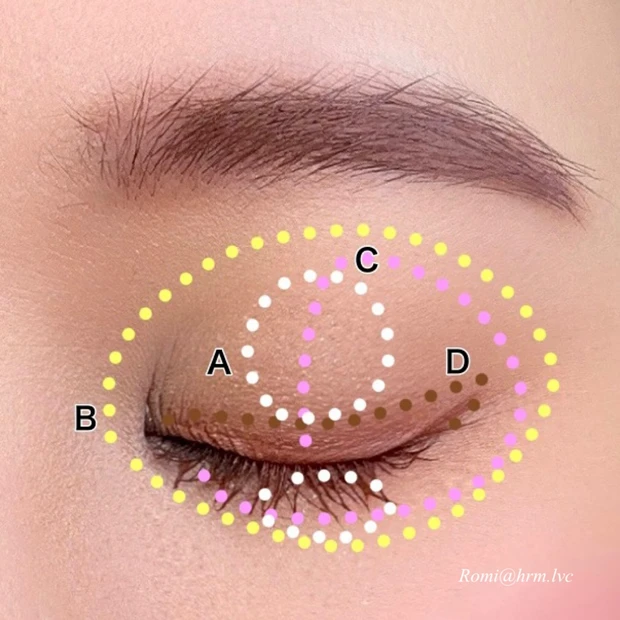 【プチプラ】セザンヌ春新色『ベージュトーンアイシャドウ ミモザベージュを動画付きでスウォッチ！大人も納得の上品カラーで旬顔アップデート♪
_3_2
