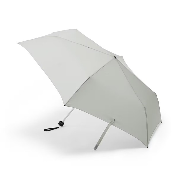無印良品 晴雨兼用　折りたたみ傘 ライトグレー