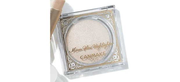 くぼみ・くすみをカバーするおすすめハイライト キャンメイク ムーングロウハイライター 01
