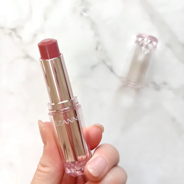 セザンヌ「ラスティンググロスリップN 201 ピンクロゼ」