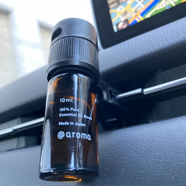 車に同乗した皆に褒められる香り。